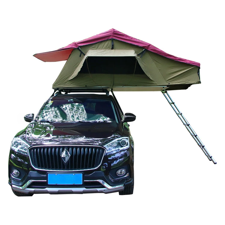 

FunFishing new glamping outdoor off road camping canvas roof car tent, Customized