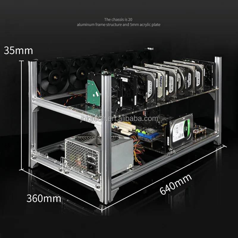 

Multi-hard Disk Holder For Motherboard Disk Chassis 12/22 2.5 3.5 Multiple Hard Drive HDD Rack Rig Frame Rack, Silver