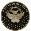Custom History of Old Glory Enamel Metal Souvenir Challenge Coin