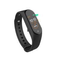 

Best Selling Health Fitness Tracker Color Display M4 Smart Bracelet Waterproof Fitness Watch App Calorie Silicon Smart watch