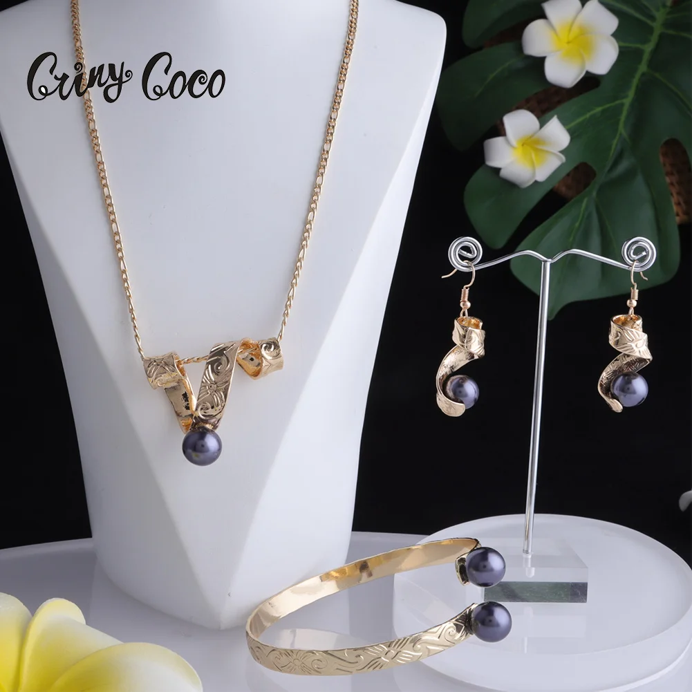 

Cring CoCo Simple Pearl Pendant guam gold filled Bangle14k gold jewelry polynesian jewelry Hawaiian jewelry Wholesale