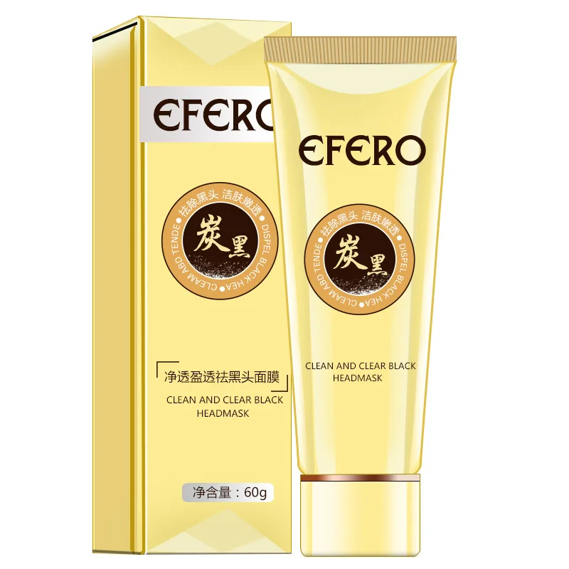 

EFERO Deep Cleaning Bamboo Charcoal Black Peel Off Facial Mask