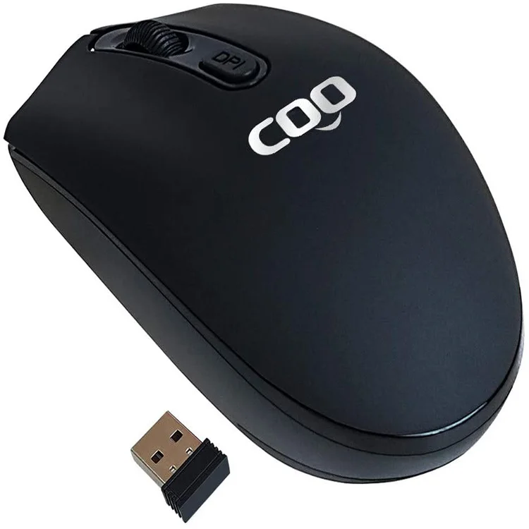 

2021 Hot Selling Portable Wireless Mouse 2.4ghz Optical Mouse with Wireless Mouse Receiver for Laptop Desktop, White,black