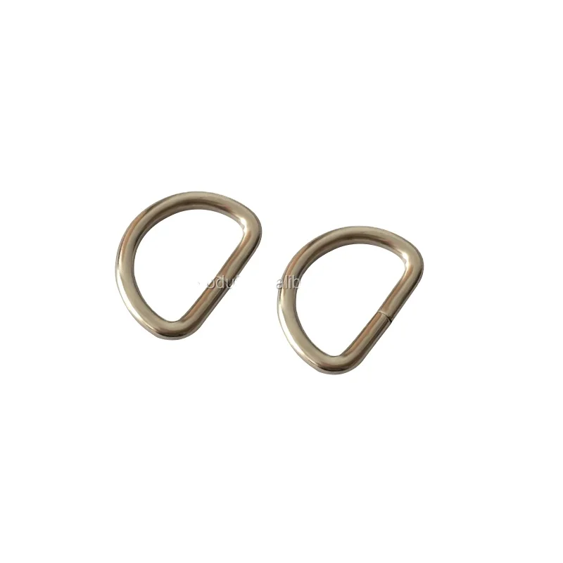 

Wholesale metal D ring with cheap price, D ring for handbag, Nickle