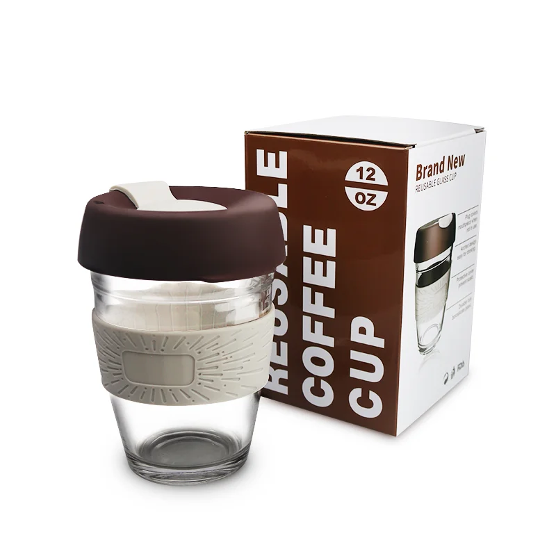 Peddy New Promotional Custom Silicone Coffee Cup eco-friendly Reusable Coffee Cups with Lid