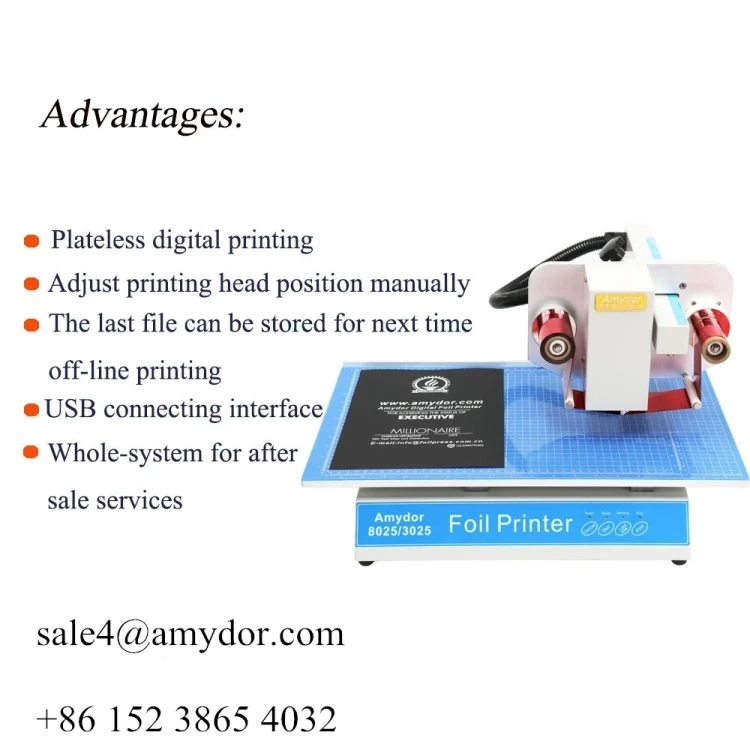 Aluminum Gold Foil Printer,Foil Printing Machine,Digital Hot Foil
