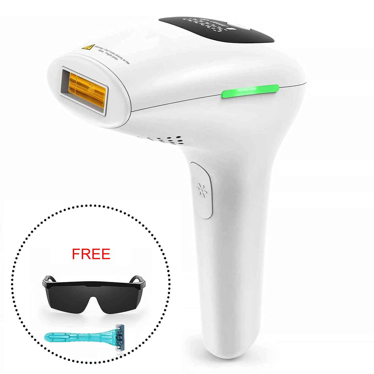 

Dropshipping Home Use Handset IPL Hair Removal,Permanent Painless IPL Hair Removal Machine At-Home for Women Facial Bikini Body