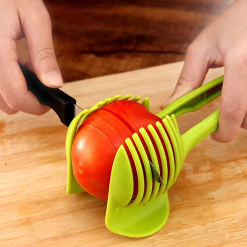 Kitchen gadgets 2019 Green PC Fruit Vegetable Chopper Slicer Grater Tools