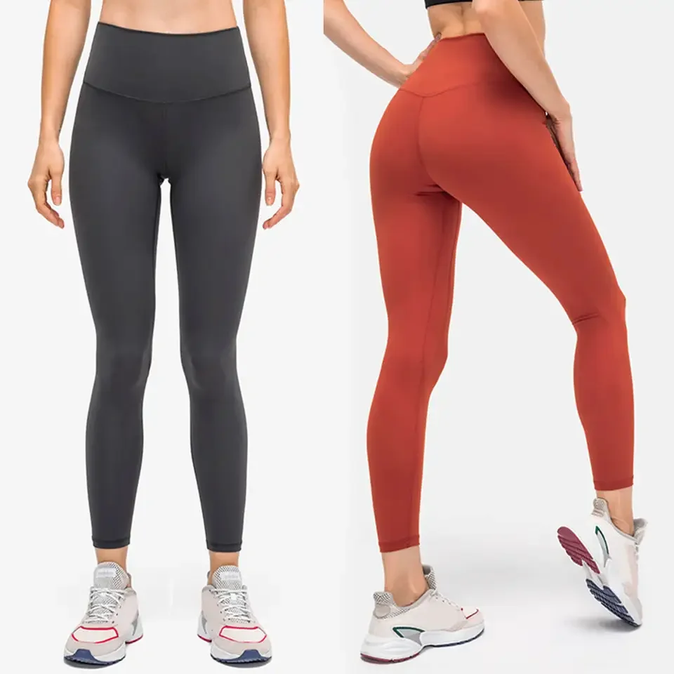 

2023 New arrival OEM leggings Tummy Control soft high waist Workout Sport Yoga Pants Fitness Gym Leggings for Women