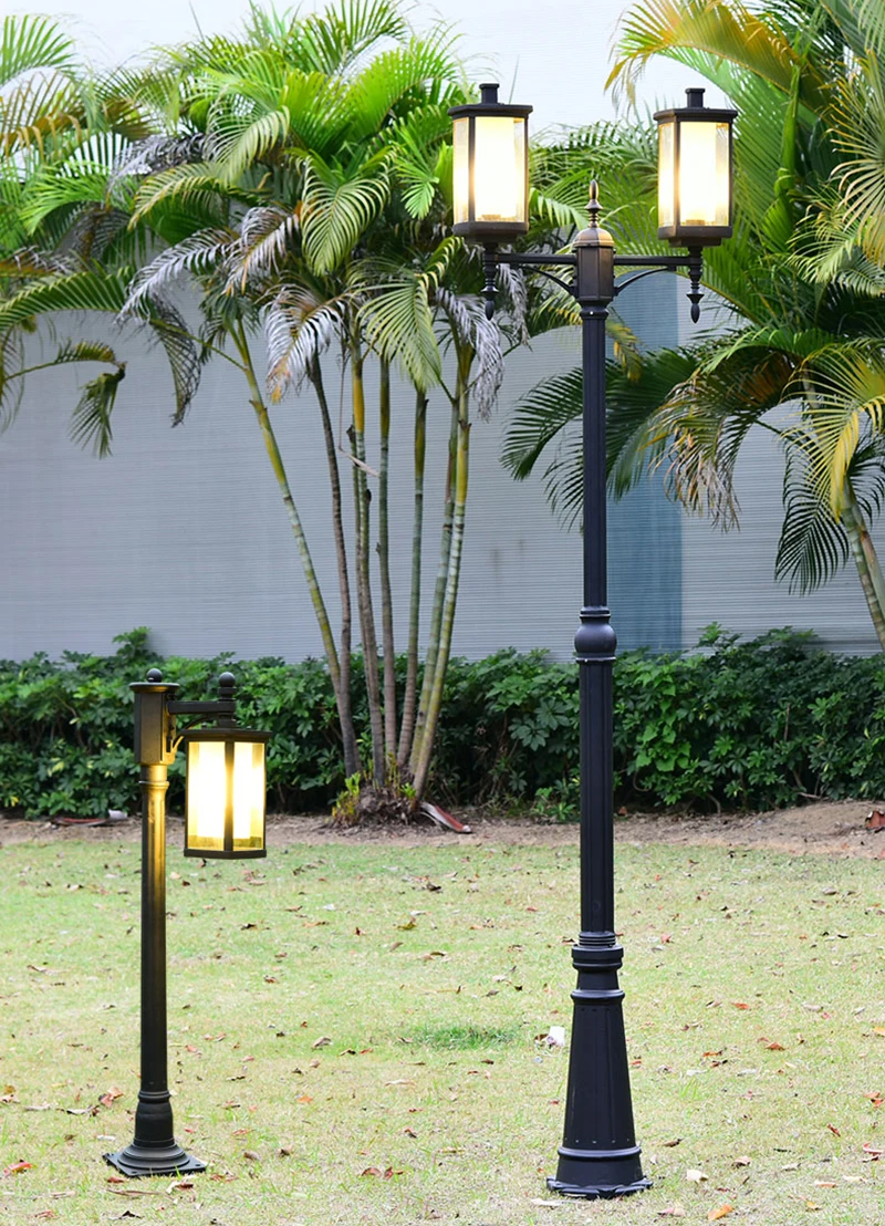 Lawn lamp outdoor stainless steel straw square led cell lamp led outdoor garden light