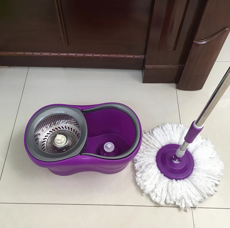 

Best Selling Hand Free Clean Tool Easy Mop 360 Rotating Spin Squeeze Microfiber Flat Floor Dust Cleaning Bucket Mops Set