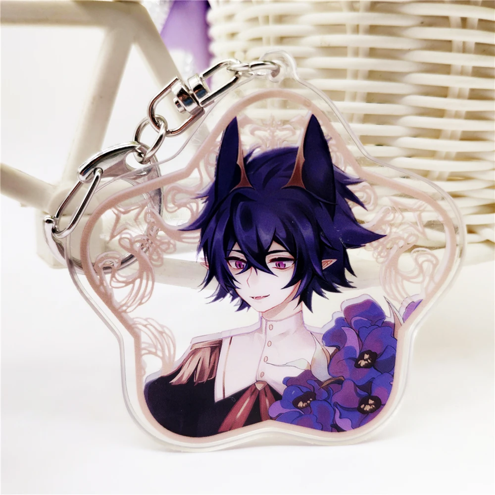 

Free Sample CNC Laser Cut CMYK Offset Printing Custom Acrylic Keychain Anime Acrylic Charms