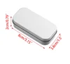 White Square Portable Metal Storage Box Case with Lip via CNC Milling Machine