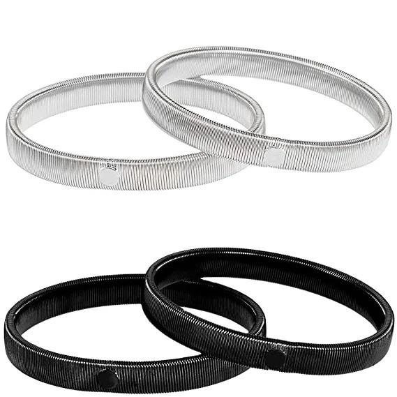 

Anti-Slip Shirt Sleeve Holders Garters Stretch Metal Armbands Bartender Sleeve Holder Spring Non-slip Sleeve Armband, Color customizable