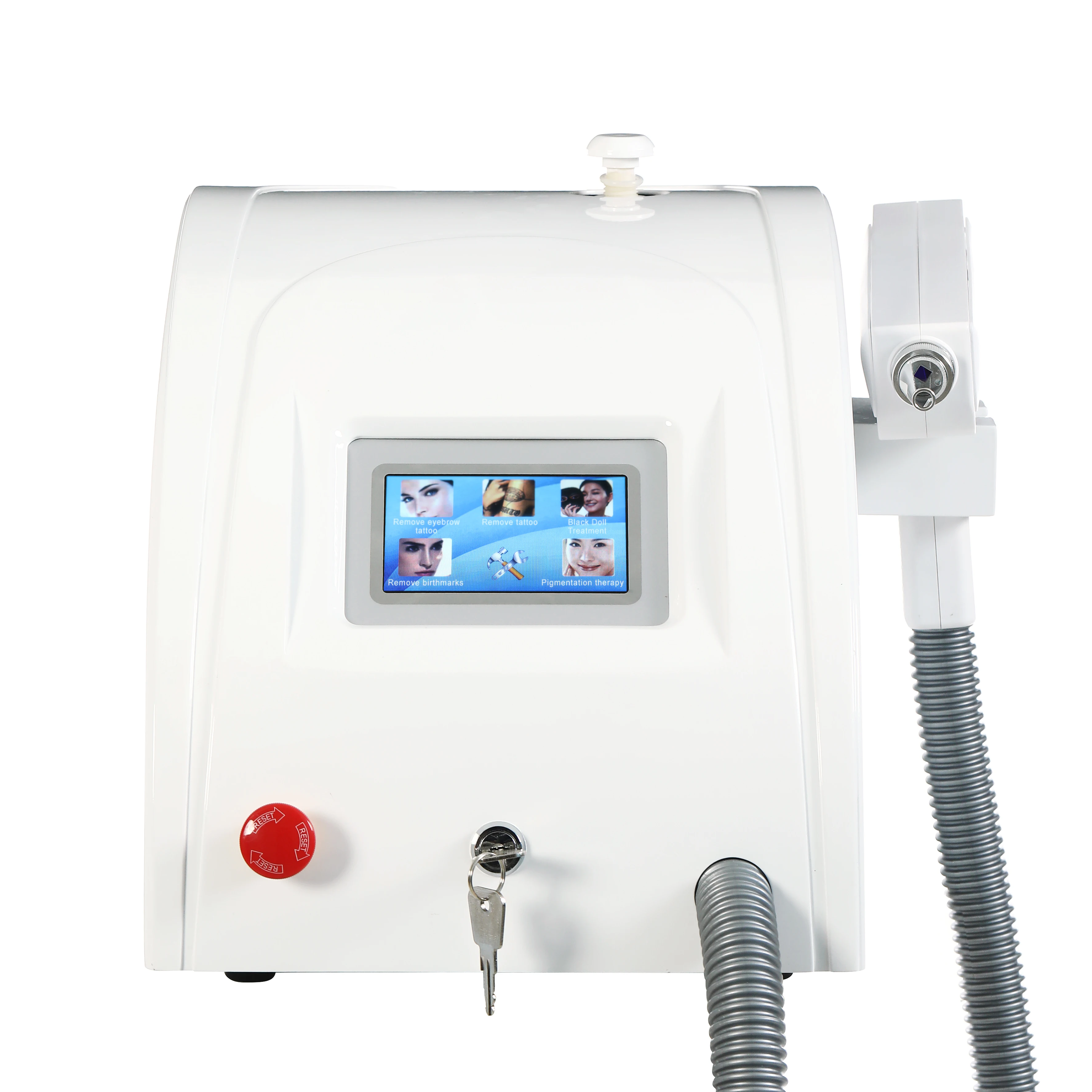 

profesional long pulse nd yag laser picosecond tattoo removal beauty instrument laser freckle 1064nm 532nm 755nm