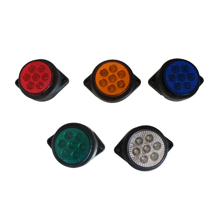 Hot sale factory direct round truck side light tail light price