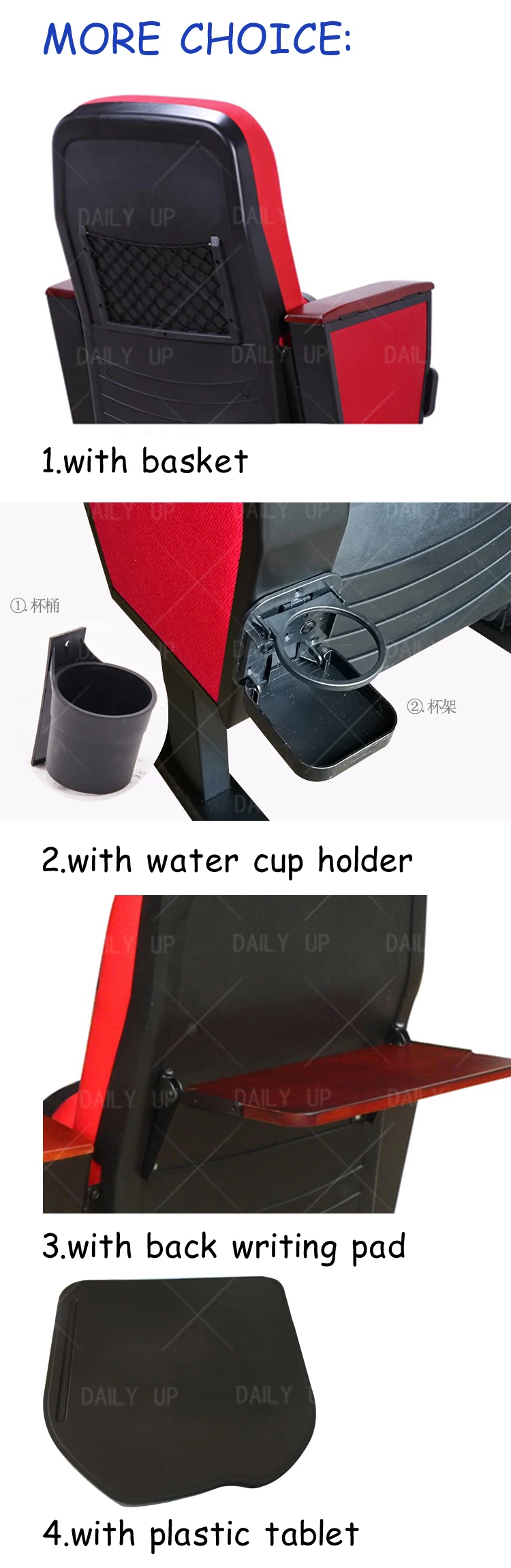 cinema chair theater cheap theater chairs church chairs auditorium Modern theater furniture public seating chair