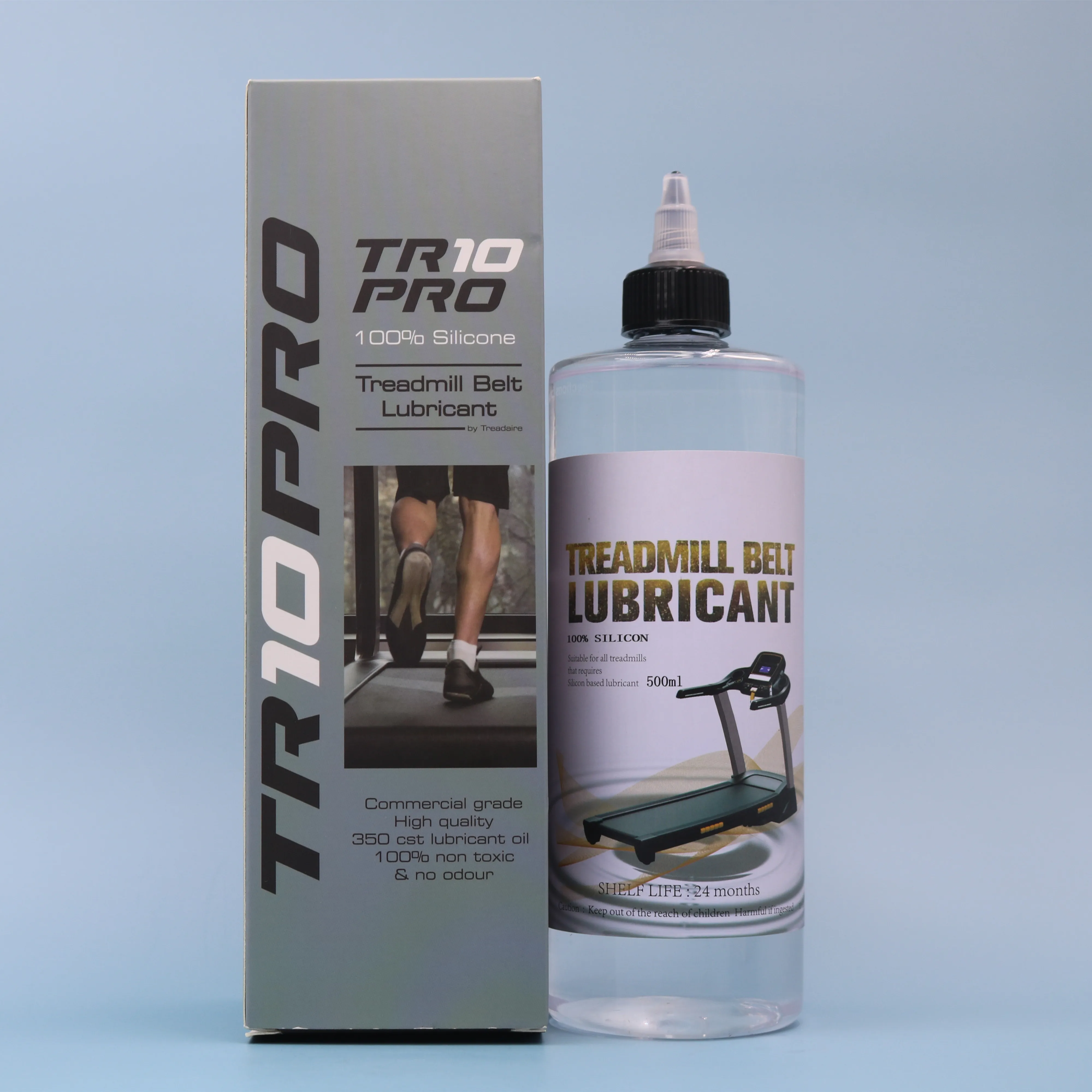 

Customized Logo 100% Premium Silicone Oil 500 ml For All Treadmill Brands Easily Lubricate