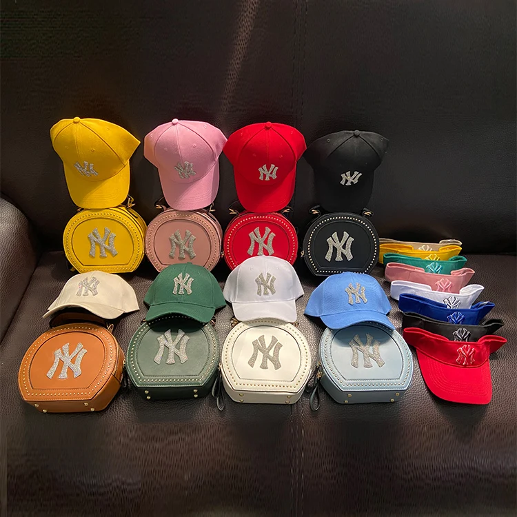 

New Trend Summer Wholesale Ny Purse Women Handbags 2021 Luxury Fashion Slant Shoulder Bag La And Ny Hat And Purse Set Sac A Main