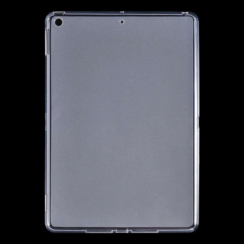 

2020 New arrival Clear and transparent TPU groove blank case for iPad custom inlay leather for Apple iPad 10.2 inch case