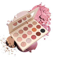 

New 2020 Private Label Makeup Eye Shadow 15 Color Cardboard Custom Bright Eyeshadow Palette