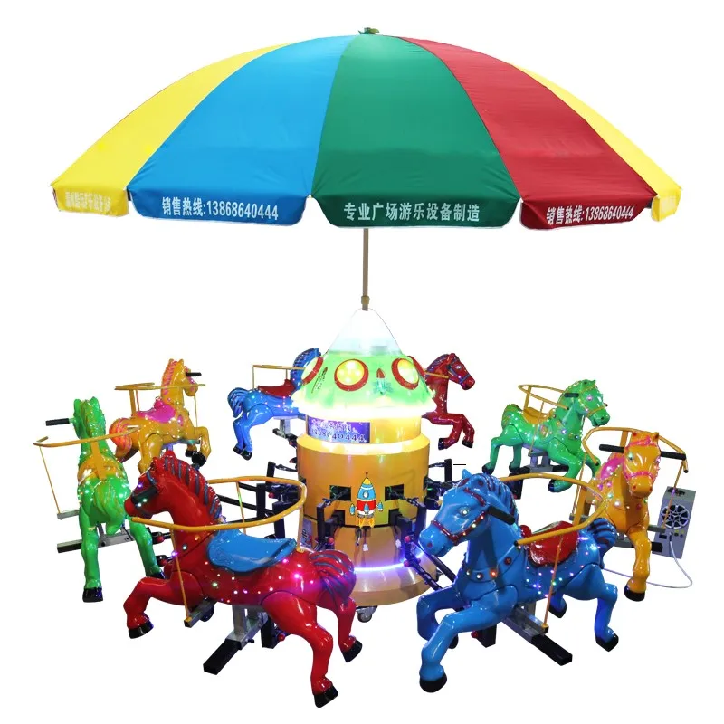 

video game merry go round, cheap fairground merry go round carousel for sale, commercial grade kids merry go round for sale