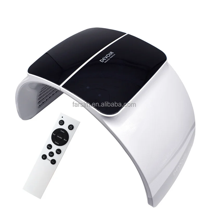 

FARSLIM Foldable Led Light Therapy Beauty Machine Led Facial Beauty Spa Pdt 7 Colors Led Photon Light Therapy Pdt Led