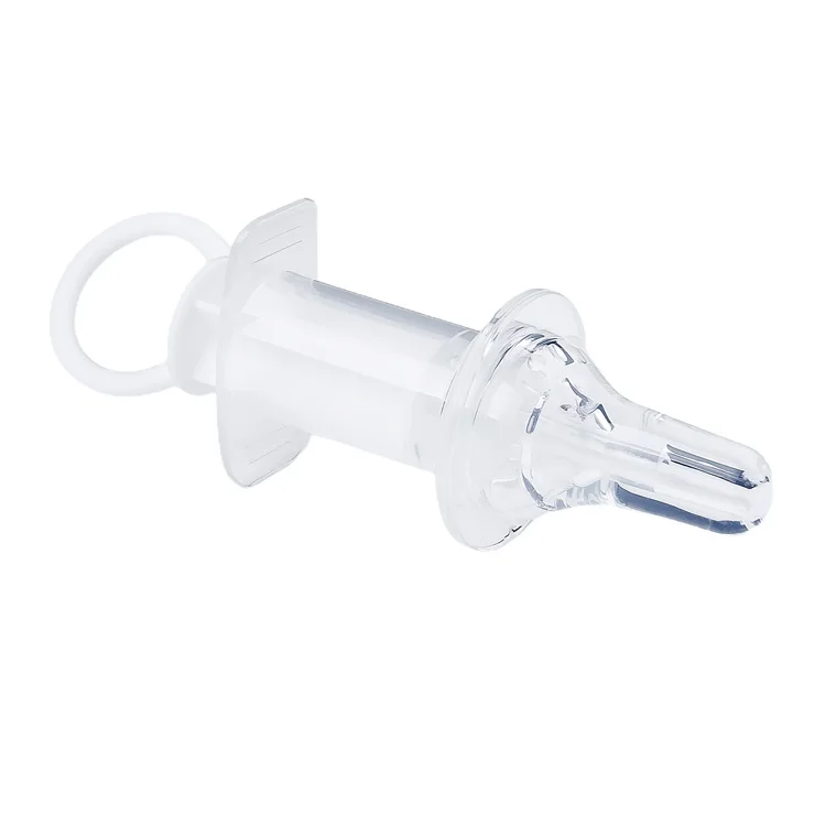 

Baby Silicone Medicine Dispenser Liquid Medicine Feeder Pacifier, Transparent