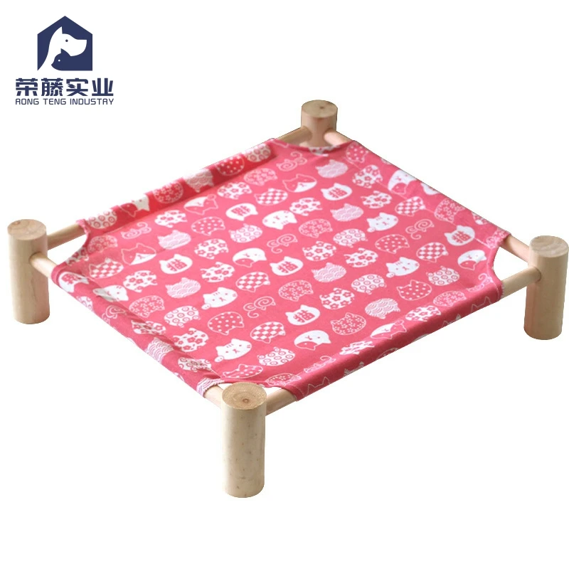 

Promotional Top Quality Comfortable Raised Portable Pet Beds Wholesale