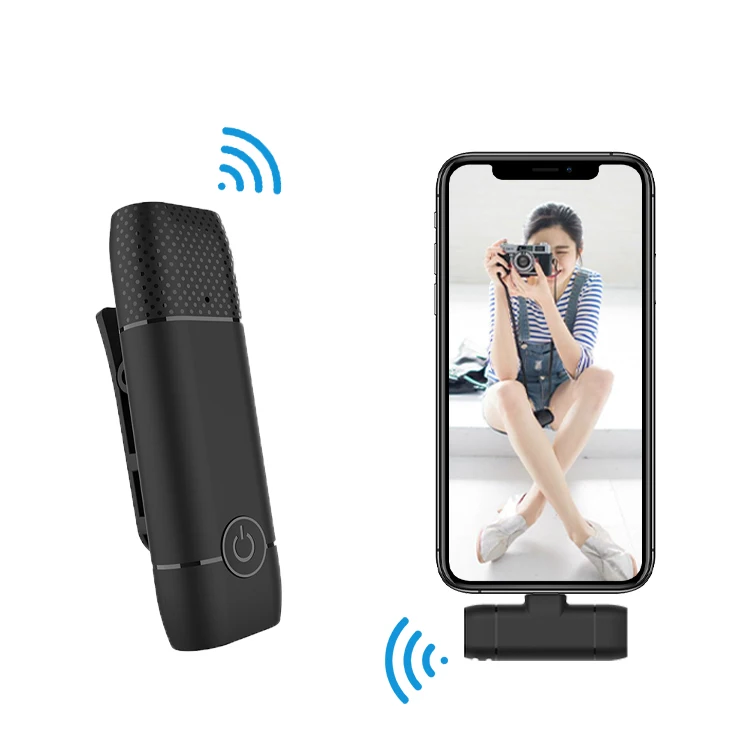 

Hot Sale Wireless Lavalier Microphone Lapel Wireless Microphone conference