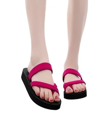 

Women flip flops women sandals outer wear wholesale summer toe thick soled beach slippers, As picture