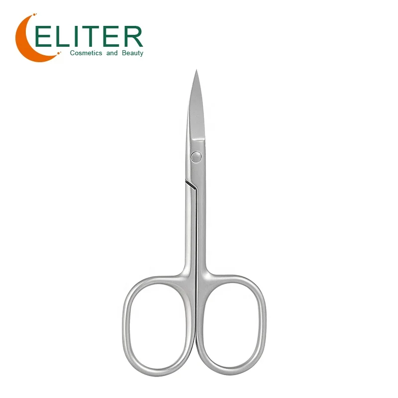 

Amazon Hot Sell In Stock Classic Curved Blade Stainless Steel Manicure Scissors Cuticle Nail Scissor Cuticl Nailcutterscissors