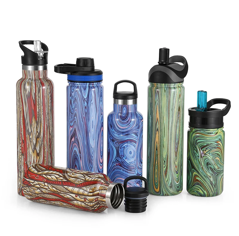 

Metal Water Bottle Leak-Proof drink sport bottles Double Wall Vacuum Insulated Stainless Steel Water Bottle with custom logo, Customized color
