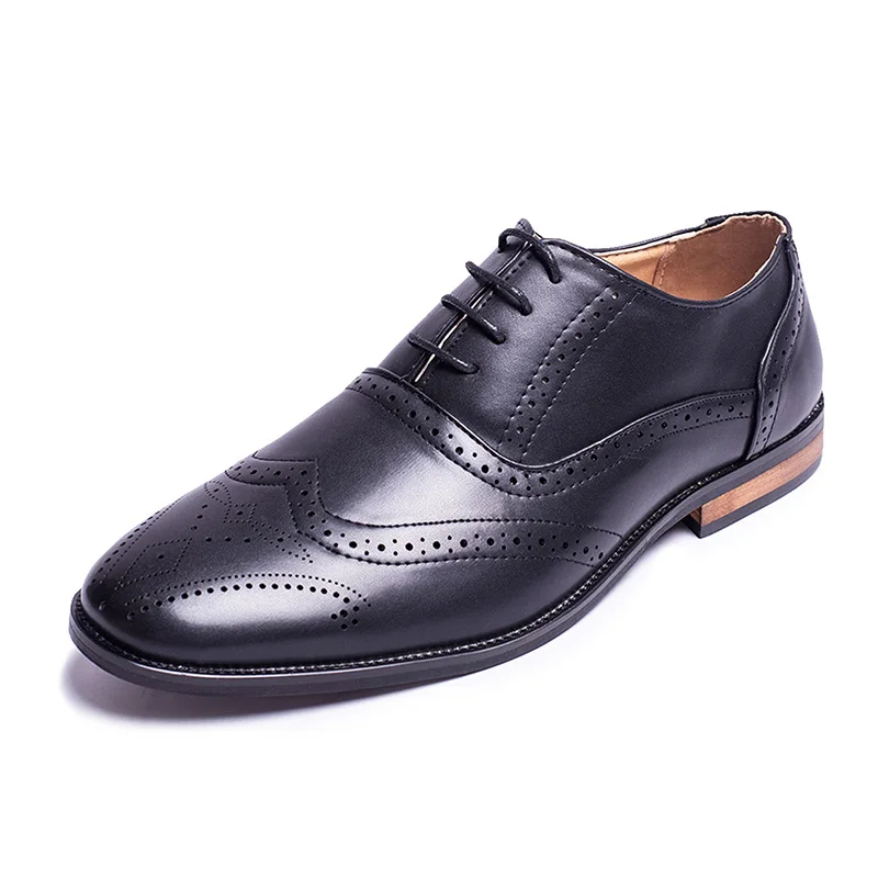 

Men's Formal Dress Shoes Prince Lace Up Modern Career Shoes, Black,brown,white