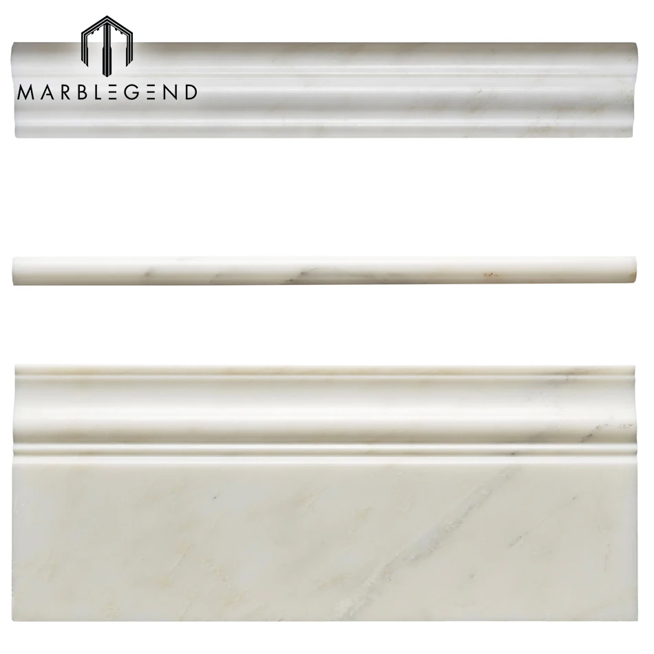 
Decorative wall skirting stone liner natural marble baseboard moulding  (60182048466)
