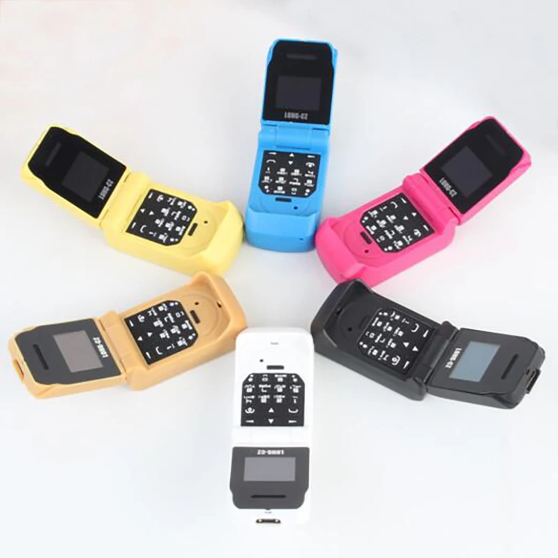 

worlds smallest cheap dial small mini keypad flip voice changer mobile phone GSM without camera