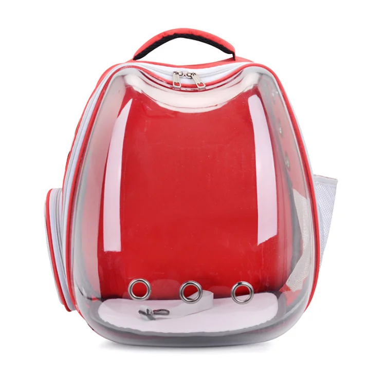 

Transparent Pet Flight Case Outdoor Comfortable Handle Cat Cage Convenient Dog Bag