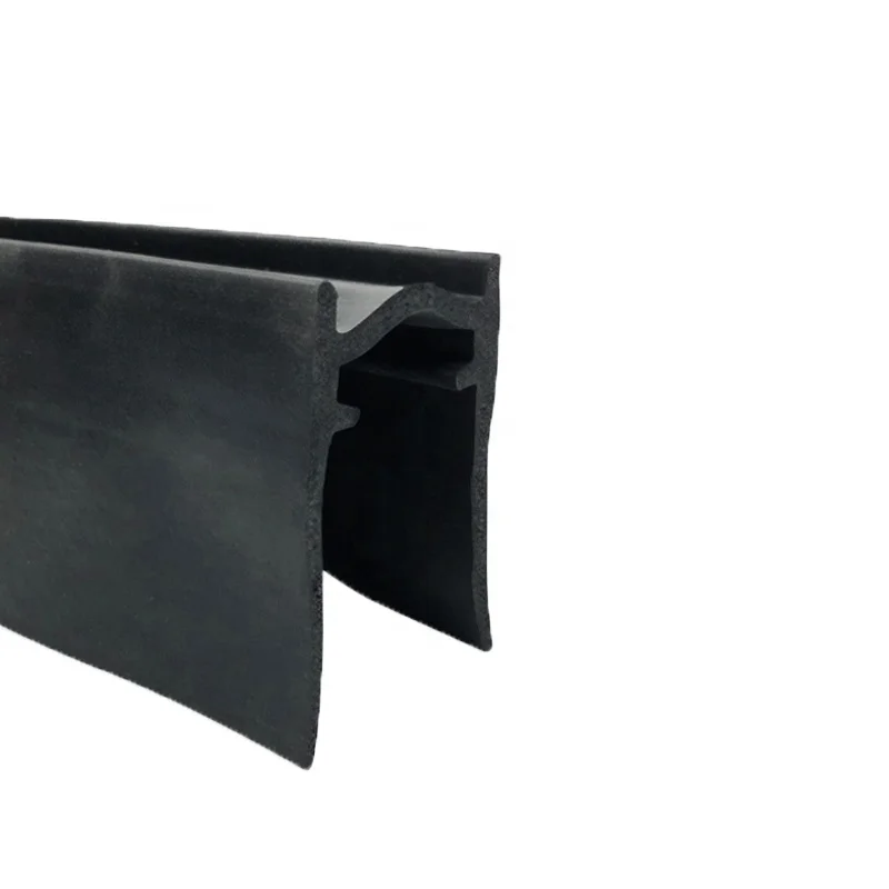 Industrial Design EPDM Extruded Rubber Strip Cold Room Sweeping Sliding Door Rubber Gasket Sealing Strip