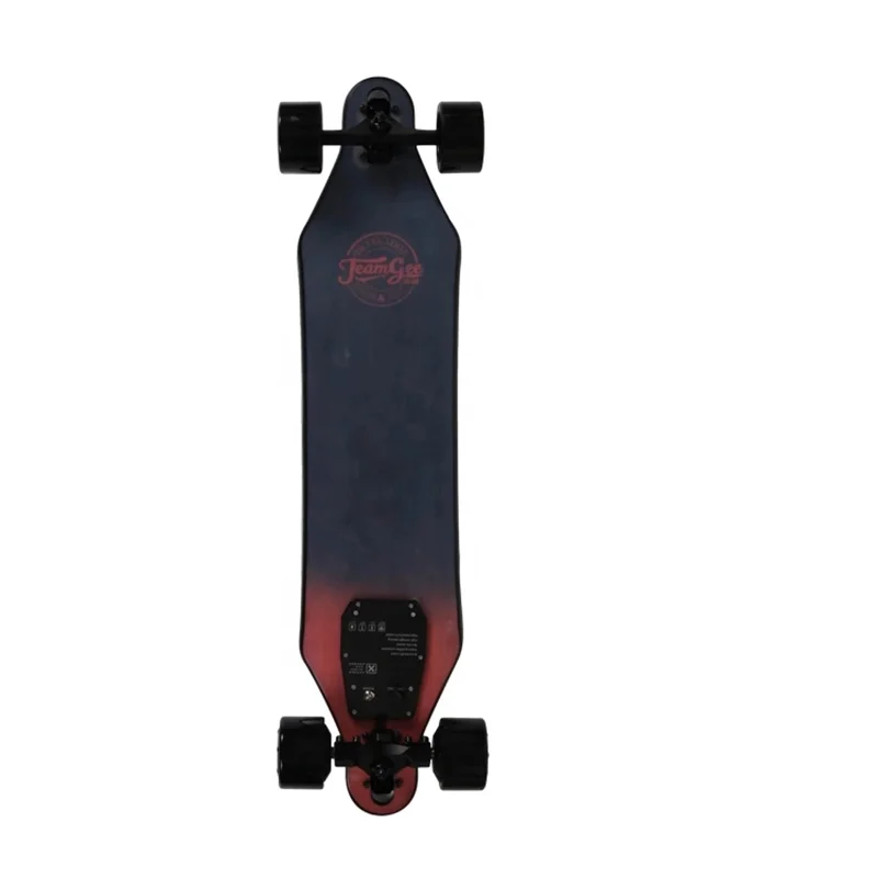 Lightweight and ultra-thin Canadian maple dual-motor 700w long battery electric skateboard