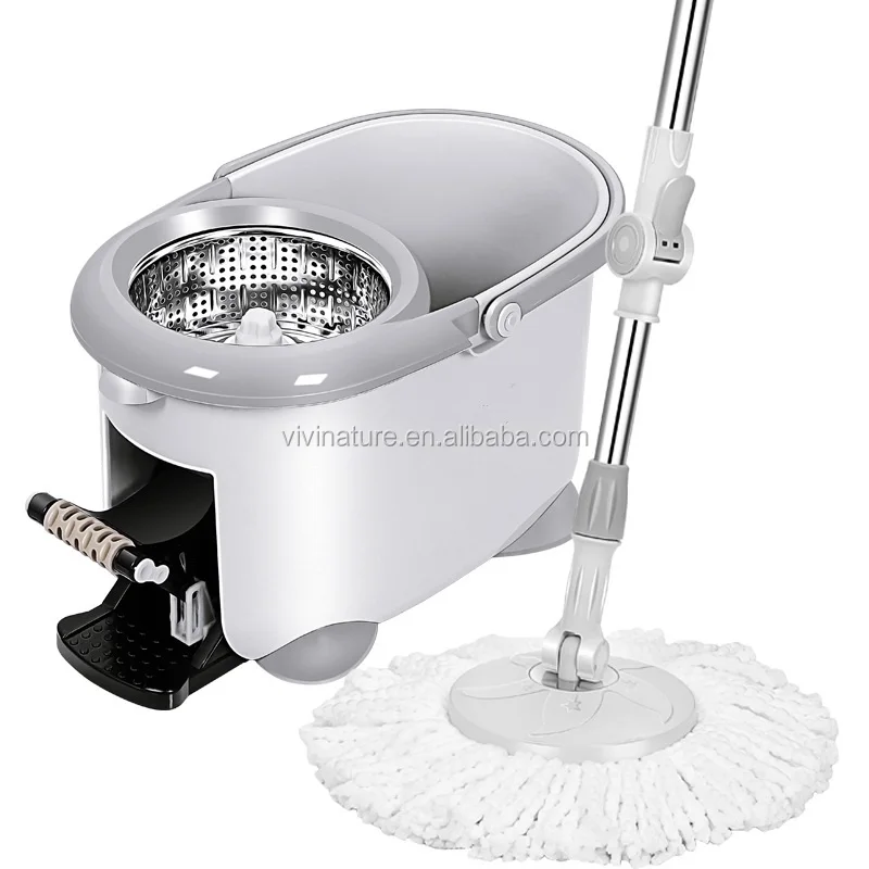 Portable Foot Pedal 360 Spin Easy Mop And Rotation Easy Go Mop High