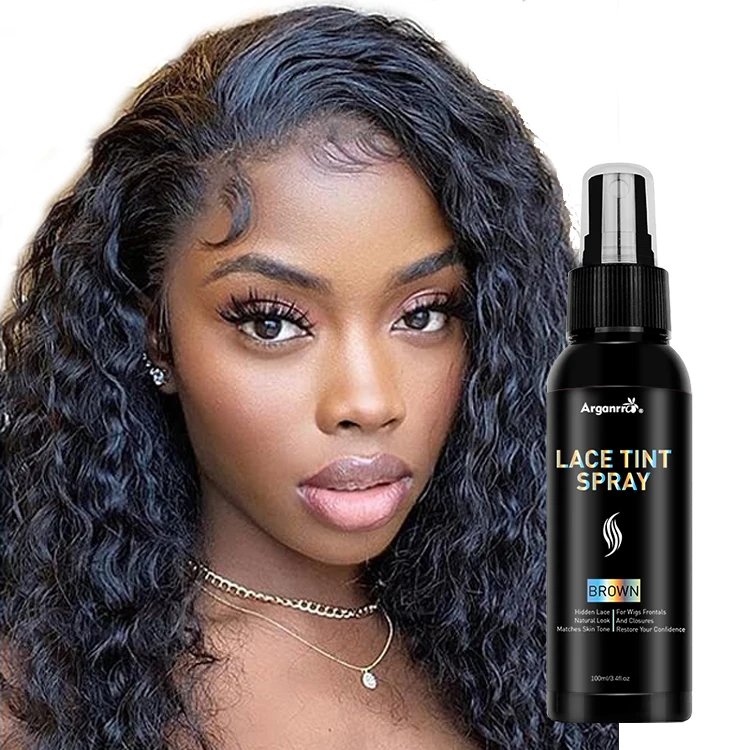 

No Logo Lace Front Tint Spray With Available In 3 Shades And Leaves No Residue On Lace Wig Lace Front Wig Human Hair