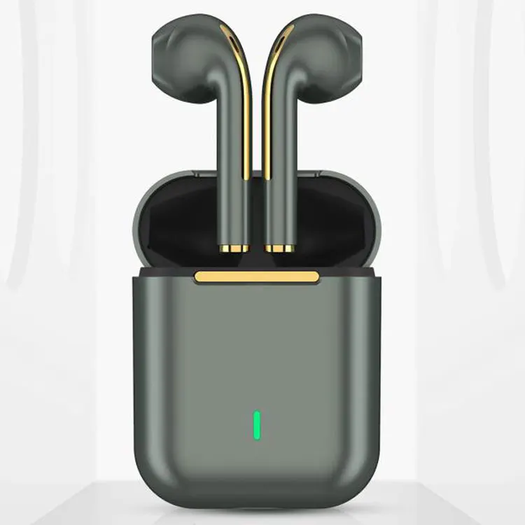 

Amazon top seller 2021 auriculares j18 oem logo true tws bt 5.0 earphone wireless earbuds buds