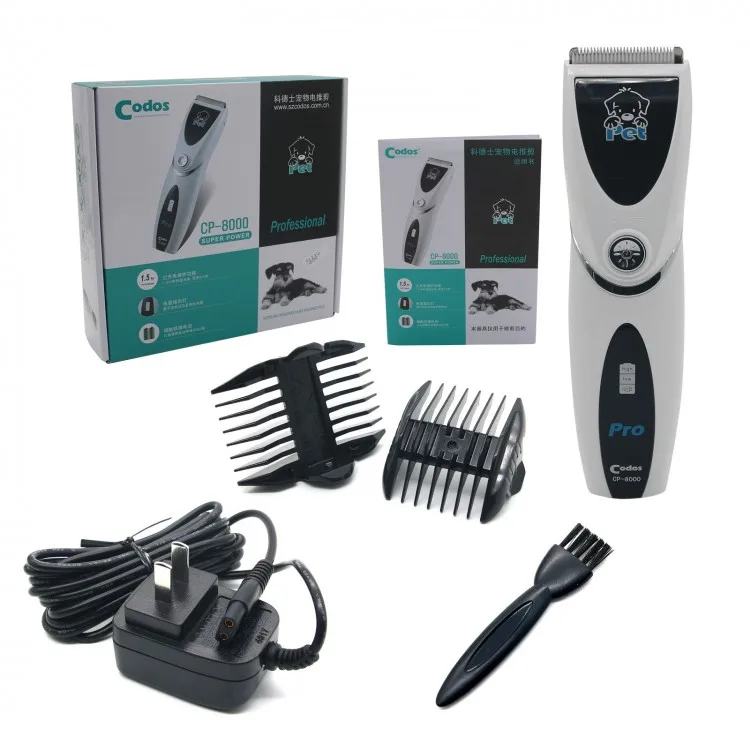 

CP8000 Professional Pet Dog Hair Trimmer Grooming Haircut Machine