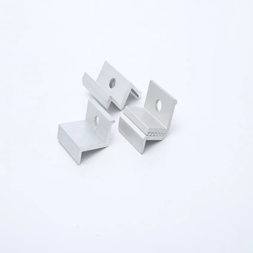 Extruded Aluminum End Clamp For Pv Solar Mounting Structure - Buy End ...