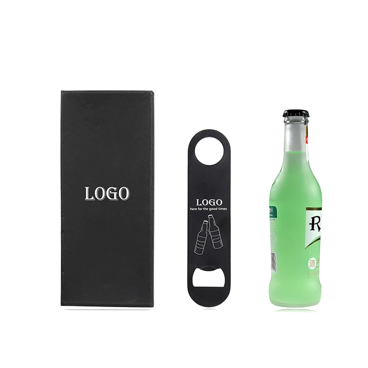 

12.5cm Wholesale stainless steel bar blade blank customized diy bottle opener, Custom color