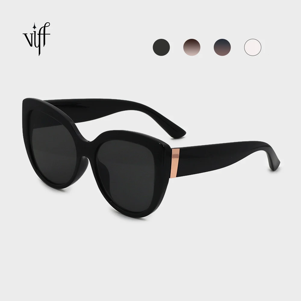 

Hot Sales Women Sunglasses VIFF HP19867 Plastic Frame Oversize Women Sunglasses