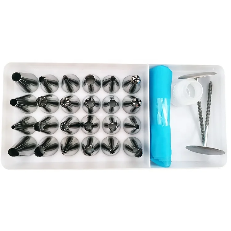 

Cake Decorations Supplies 28pcs Cake Decorating Tips Set