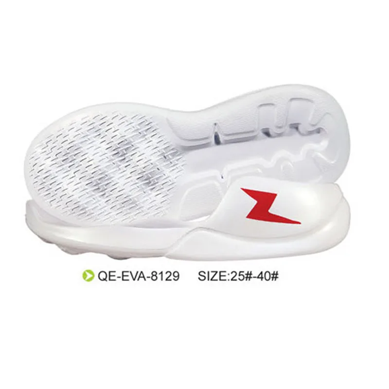 

High quality EVA casual outsole luminous MD sports shoes outsole for kids sole, White