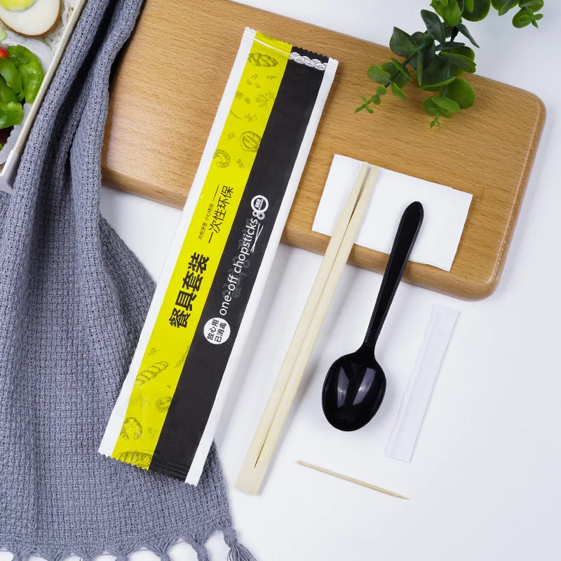 

Luxury High Quality Wholesale Fashion Portable Travel Wooden Cutlery Set, White/custom