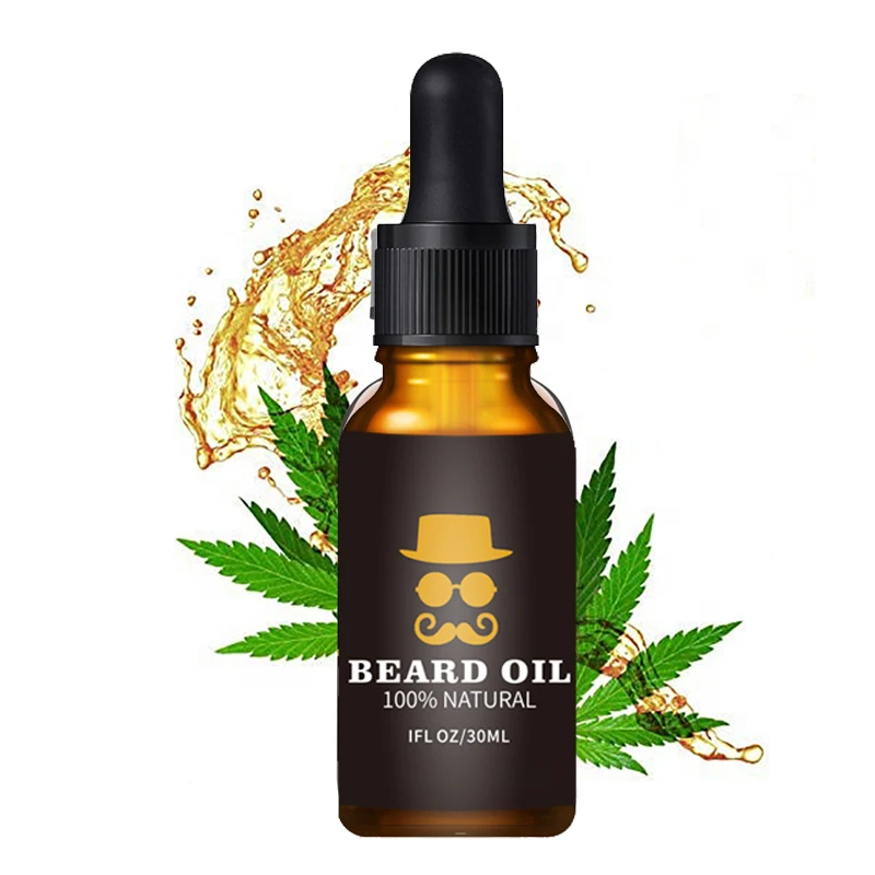 

Private Label OEM 100% Natural Organic Vegan Men Growing Growth 30ml Beard Oil